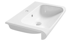 INKA keramické umyvadlo polozápustné, 60x40cm, bílá ( 341101 ) (4)