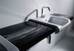 INKA odkladná keramická deska 12x35,5cm, voda ( 341534 ) (3)