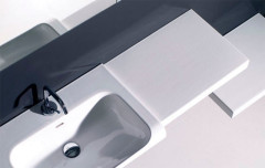 INKA odkladná keramická deska 52x35,5cm, bílá ( 341801 ) (3)