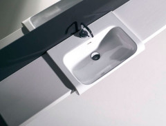 INKA odkladná keramická deska 52x35,5cm, bílá mat ( 341830 ) (3)