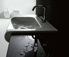 INKA odkladná keramická deska 52x35,5cm, černá lesk ( 341804 ) (4)