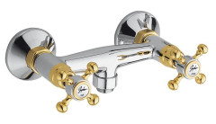 ANTEA nástěnná sprchová baterie, chrom/zlato ( 3862 )