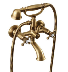 ANTEA nástěnná vanová baterie kompletní, bronz ( 3016 )