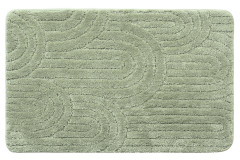 RIST koupelnová předložka, 50x80cm, 100% polyester, protiskluz, zelená (NI8594)