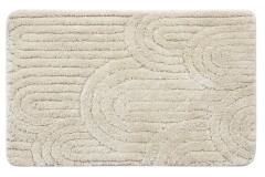 RIST koupelnová předložka, 50x80cm, 100% polyester, protiskluz, ecru (NI8592)