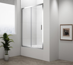 DEEP sprchové dveře 1600x1650mm, čiré sklo (MD1616)