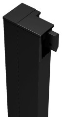 DEEP BLACK rozšiřovací profil 25mm, výška 1650mm (MD625B)