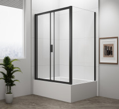 DEEP BLACK obdélníkový sprchový kout 1200x750mm L/P varianta, čiré sklo (MD1216B-01) (3)