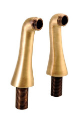 ANTEA připojení pro instalaci vanové baterie na okraj vany (pár), bronz ( 9856 )