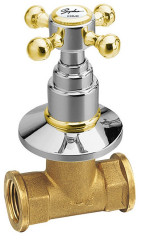 ANTEA podomítkový ventil, studená, chrom/zlato (3052C)