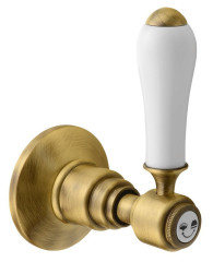 ANTEA podomítkový přepínač, páčka, bronz (DEVIN106)