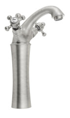 ANTEA stojánková umyvadlová baterie vysoká s výpustí, výška 245mm, nikl (3178L)