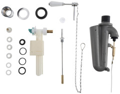 THE NEW YORKER splachovací mechanismus s řetízkem, chrom (759290)