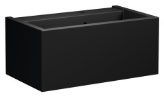 KANAAL keramické umyvadlo 80x46,5cm, černá mat (574131)
