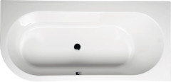 ASTRA R asymetrická vana  165x80x48cm pravá, bílá ( 34611 )