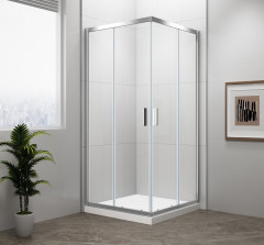 EASY čtvercová sprchová zástěna 900x900mm, čiré sklo ( EL5115 )