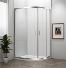 EASY čtvrtkruhová sprchová zástěna 1000x800mm, L/R, čiré sklo (EL2915)