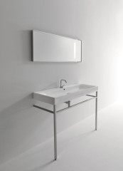 CENTO keramické umyvadlo 120x45cm, bílá ( 353401 ) (3)