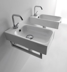 CENTO keramické umývátko 45x25cm, pravé/levé, bílá ( 353701 ) (3)