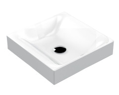 CENTO keramické umyvadlo na desku, 45x45cm, bílá ( 354401 ) (1)