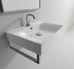 CENTO keramické umyvadlo 80x45cm, bílá ( 353301 ) (4)