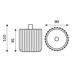 Dóza na kosmetické tampóny (AK 51)(6)
