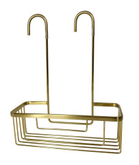 SMART police do sprchy závěsná, na baterii, 300x375x120 mm, zlato mat (248988)