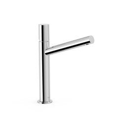 TRES MAX umyvadlová baterie s ovládací kostkou vysoká bez odtokové soupravy, chrom (06120601)