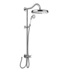 TRES sprchová souprava k napojení na sprchovou / vanovou baterii, chrom (24247601)