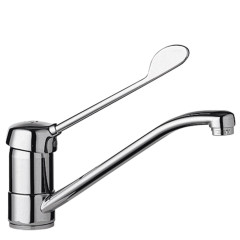 TRES MEDICALE dřezová stojánková páková baterie lékařská, chrom (17233311)