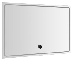 GEMINI zrcadlo s LED osvětlením 100x70cm, chytré funkce (GM100K)
