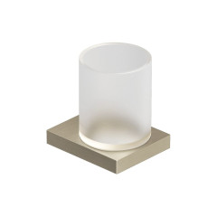 KLUDI VELA C sklenička s držákem, kartáčovaný nikl (31975N5)