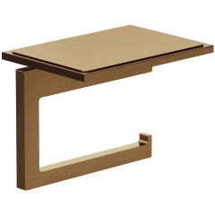 KLUDI VELA C držák toaletního papíru, kartáčovaný bronz (31971N1)