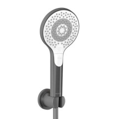 KLUDI DIVE vanová a sprchová souprava xDIVE 3S, kartáčovaný gunmetal (69950N2-00)