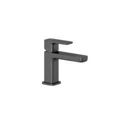 KLUDI RENON umyvadlová jednopáková baterie 85, PUSH-OPEN uzavírací ventil, kartáčovaný gunmetal (42266N275)