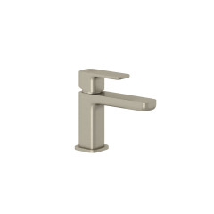 KLUDI RENON umyvadlová jednopáková baterie 85, bez odpadové soupravy, kartáčovaný nikl (42290N575)