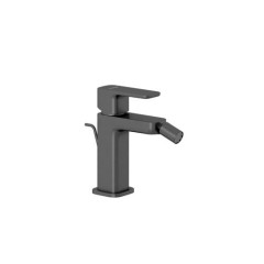 KLUDI RENON bidetová jednopáková baterie, s odpadovou soupravou, kartáčovaný gunmetal (42216N275)