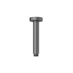 KLUDI A-QA sprchové rameno pro vývod ze stropu, 150mm, pro talířovou hlavovou sprchu, kartáčovaný gunmetal (66515N2-00)
