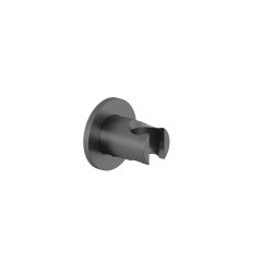 KLUDI-A-QA nástěnný držák sprchy, kartáčovaný gunmetal (65557N2-00)