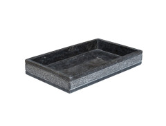 POSH miska na postavení, mramor, šedá (2234607)