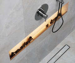 NIX nerezová sprchová kapsa, 80cm (72442)