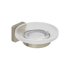 KLUDI VELA S miska na mýdlo, kartáčovaný nikl (25985N5)