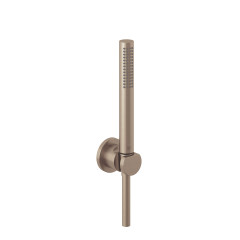 KLUDI NOVA FONTE Puristic 1S vanová a sprchová souprava, kartáčovaný bronz (20850N1-15)