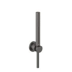 KLUDI NOVA FONTE Puristic 1S vanová a sprchová souprava, kartáčovaný gunmetal (20850N2-15)