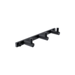 BORMO Černý trojháček s jednoduchými háčky (BRC 11103-90)