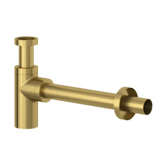 KLUDI sifon lahvový DESIGN G11/4x32mm, kartáčované zlato (10020N0-00)
