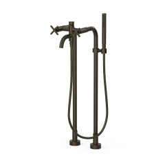 TRES MONTBLANC vanová kohoutková baterie do prostoru, černý bronz (28319401KMB)