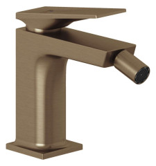 KLUDI DECUS bidetová jednopáková baterie, s odpadovou soupravou, kartáčovaný bronz (54217N175)