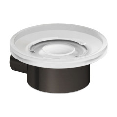 KLUDI VELA R miska na mýdlo, kartáčovaný gunmetal (58985N2)