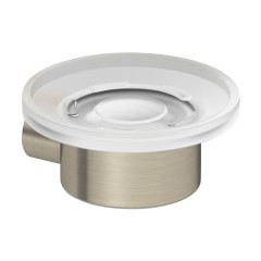 KLUDI VELA R miska na mýdlo, kartáčovaný nikl (58985N5)